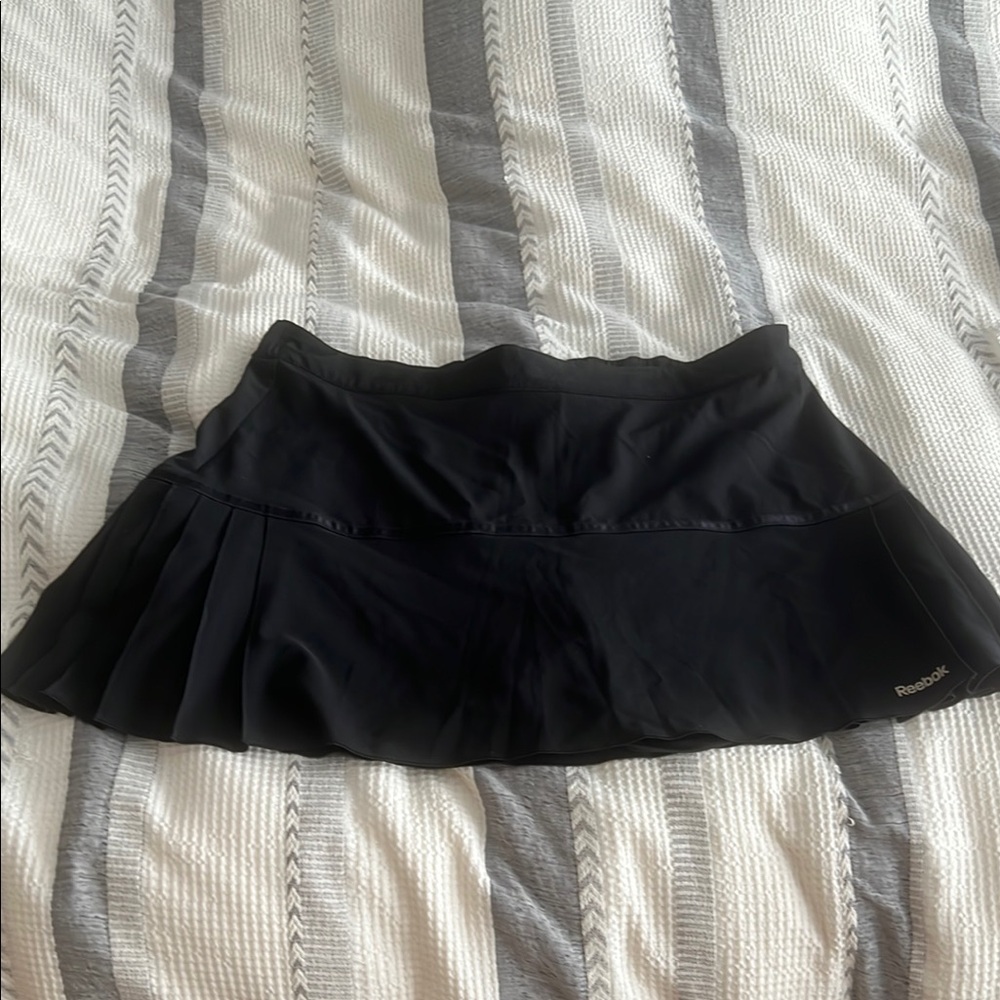 Reebok Black Pleated Skort